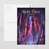 Ruby Falls Tennessee Briefkaart (Voorkant / Achterkant)