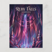 Ruby Falls Tennessee Briefkaart (Voorkant)