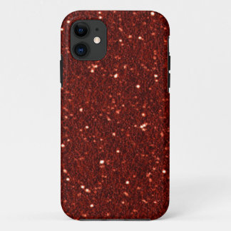 Ruby Faux Glitter Hoesje-Mate iPhone 5 Hoesje
