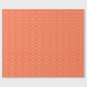 Ruby Floral: Geometrisch patroon. Cadeaupapier (Vlak)