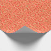 Ruby Floral: Geometrisch patroon. Cadeaupapier (Hoek)