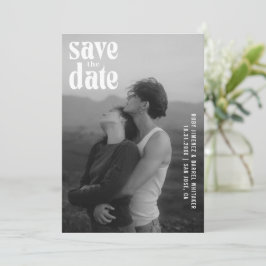 Ruby Foto Moderne Trouw Save The Date
