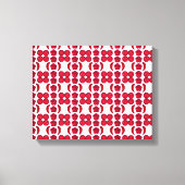 Ruby Gemstone Art, Red Canvas Afdruk (Voorkant)