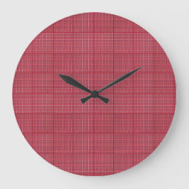 Ruby Gemstone Art, Red Grote Klok