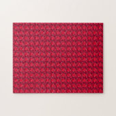 Ruby Gemstone Art, Red Legpuzzel (Horizontaal)