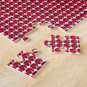 Ruby Gemstone Art, Red Legpuzzel (Zijkant)