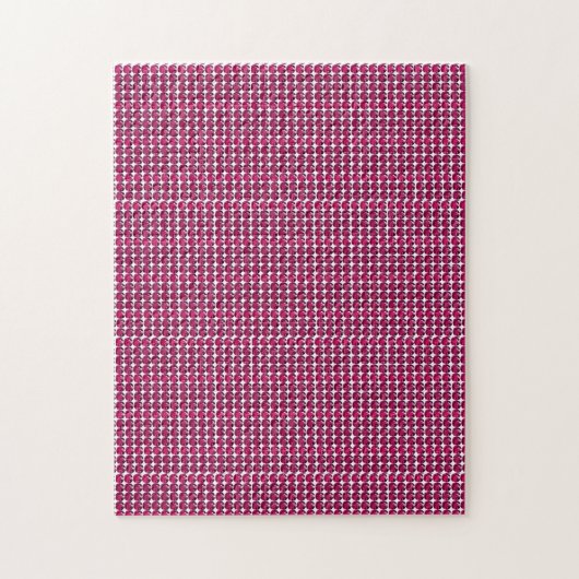 Ruby Gemstone Art, Red Legpuzzel (Verticaal)