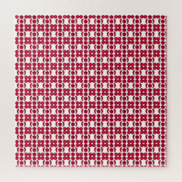 Ruby Gemstone Art, Red Legpuzzel