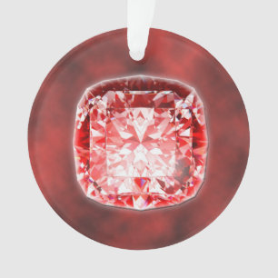 Ruby Gemstone Ornament