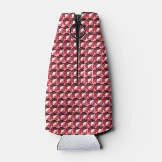 Ruby Gemstone Pink Flesjeskoeler (Achterkant)