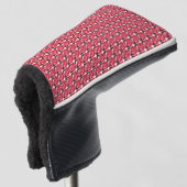 Ruby Gemstone Pink Golfheadcover (3/4 voorkant)