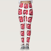 Ruby Gemstone Pink Leggings (Voorkant)