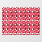 Ruby Gemstone Pink Raamsticker (Vel)