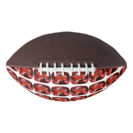 Ruby Gemstone Red American Football