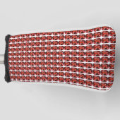 Ruby Gemstone Red Golfheadcover (Voorkant)