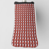 Ruby Gemstone Red Golfheadcover (Draai 90)