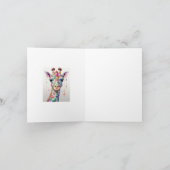 Ruby Giraffe Kaart (Binnen)