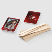 Ruby Glimmer Pageant Wavers 10 stuks Handwaaier (Niet-gemonteerd)