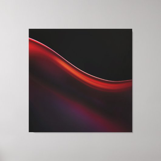 Ruby Gradient Canvas Afdruk (Voorkant)