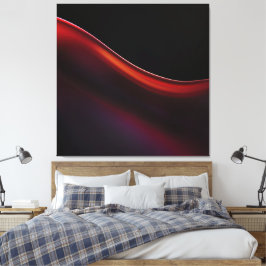 Ruby Gradient Canvas Afdruk