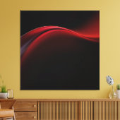 Ruby Gradient Canvas Afdruk (Insitu (Woonkamer))
