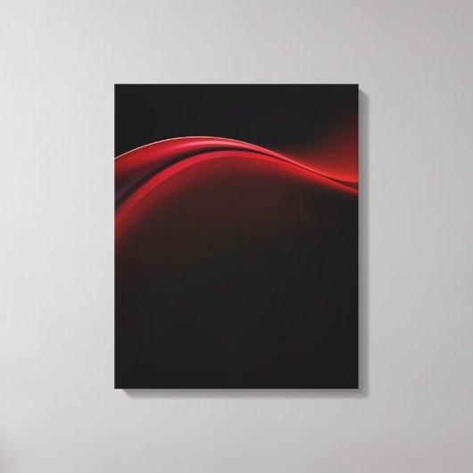 Ruby Gradient Canvas Afdruk (Voorkant)