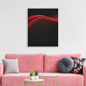 Ruby Gradient Canvas Afdruk (Insitu (Woonkamer))