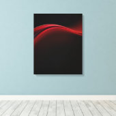 Ruby Gradient Canvas Afdruk (Insitu (Houten vloer))