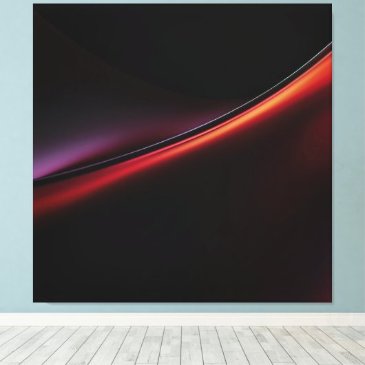 Ruby Gradient Canvas Afdruk (Insitu (Houten vloer))