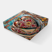 Ruby Granaatappel Hart Steampunk Serie