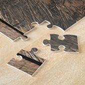 Ruby Granaatappel Hart Steampunk Serie Legpuzzel (Zijkant)