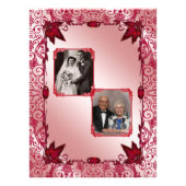 Ruby Happy 40th Wedding Jubileum Foto Afdruk (Voorkant)