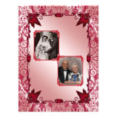 Ruby Happy 40th Wedding Jubileum Foto Afdruk (Voorkant)