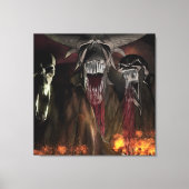 Ruby Herfsten Horror Art Canvas Afdruk (Voorkant)
