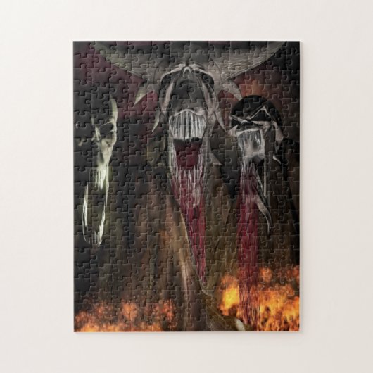 Ruby Herfsten Horror Art Legpuzzel (Verticaal)