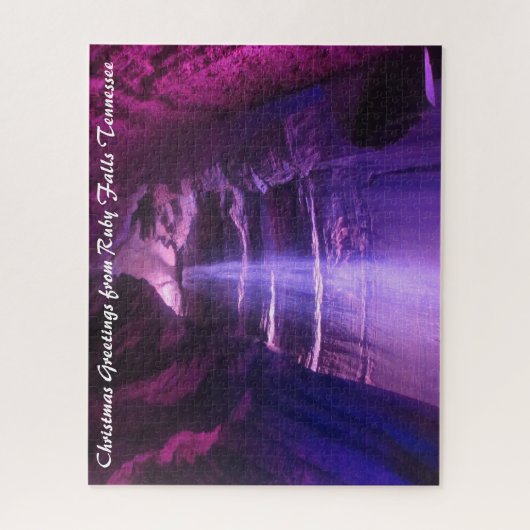 Ruby Herfsten Tennessee. kerstcadeautjes Legpuzzel (Verticaal)