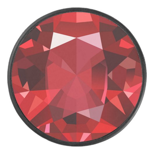 Ruby Hockey Puck (Voorkant)