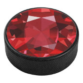 Ruby Hockey Puck (3/4)