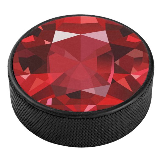 Ruby Hockey Puck (3/4)