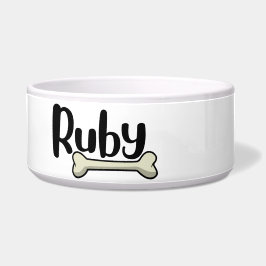 Ruby - honden persoonlijke kom