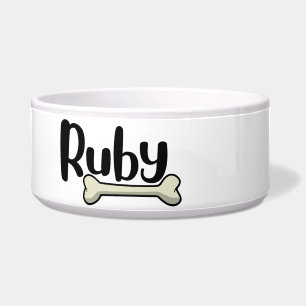 Ruby - hondengepersonaliseerde kom