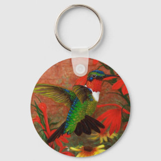 Ruby Hummingbird Sleutelhanger