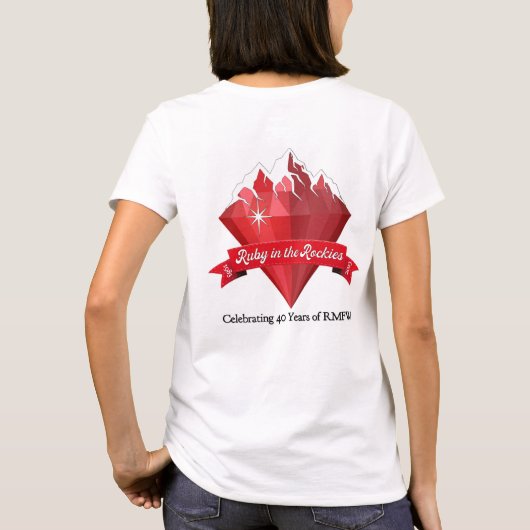 Ruby in het Rockies T-shirt (Achterkant)
