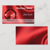 Ruby Jewelry Design Visitekaartje (Voorkant / Achterkant)