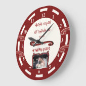 Ruby Jubileum 40 jaar voegt foto rood toe Grote Klok (Hoek)