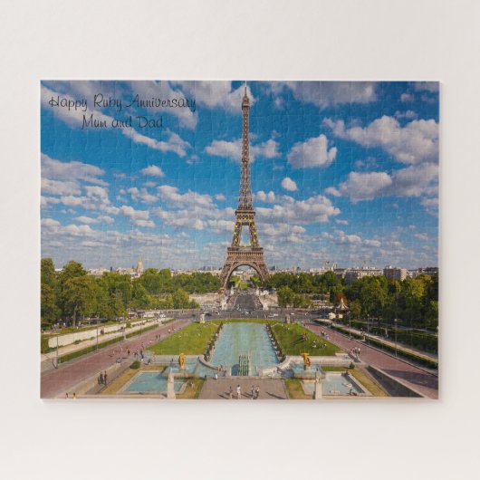 Ruby Jubileum. Legpuzzel (Horizontaal)