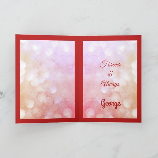 Ruby Jubileum vrouw Wenskaart. Kaart (Binnen)