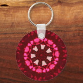 Ruby Kaleidoscope Sleutelhanger (Voorkant)