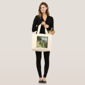 Ruby-keel neemt Wing Bag Grote Tote Bag (Voorkant (model))