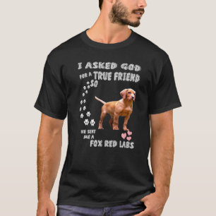 Ruby Labrador Dog Mam Pap Quote Kostuum Schattige T-shirt